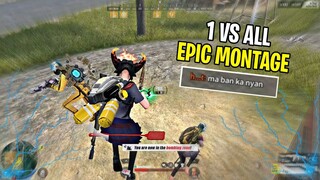 THE ENEMY THOUGHT I WAS CHEATING | 1 VS ALL EPIC MONTAGE EP. 37 (ROS BEST MONTAGE)