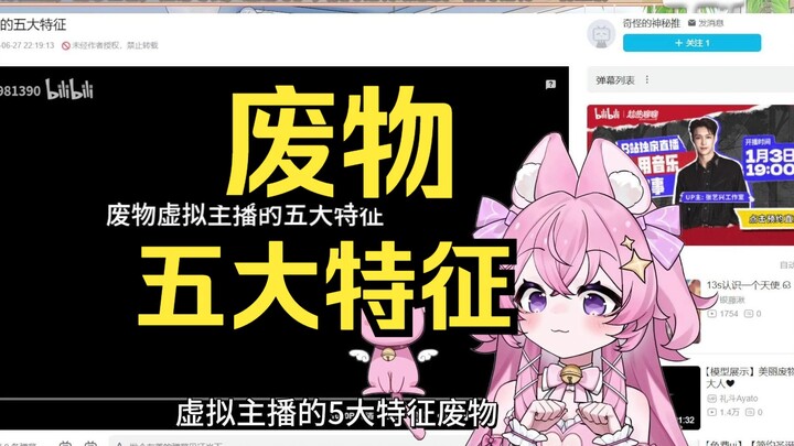 废物皮套人的五大特征