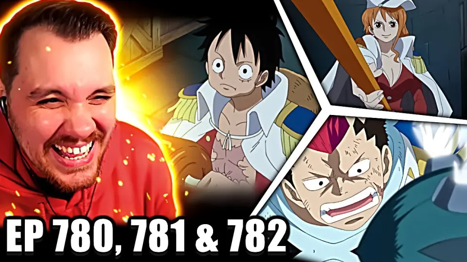 Luffy The Marine One Piece Reaction Episode 780 781 7 Bilibili