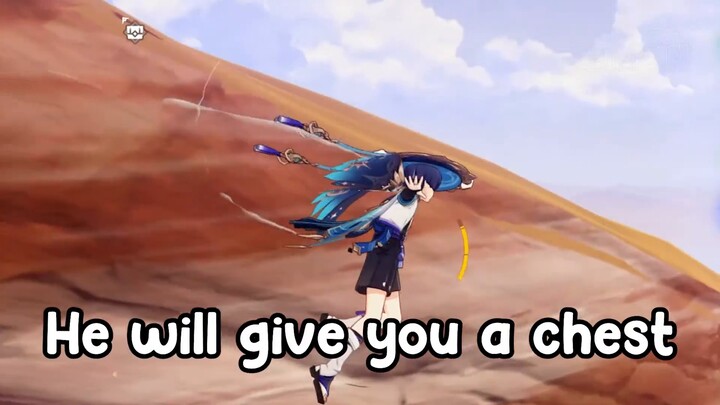 [เก็นชินอิมอิมแพกต์3.6] ชาวเขาที่เป็นมิตรที่สุดในแผนที่ทั้งใบจะมอบหีบสมบัติให้คุณด้วย