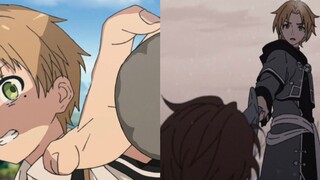 Rudy: Humph! What's cheating? This is magic swordsmanship! Paul: You have some talent in magic, but 