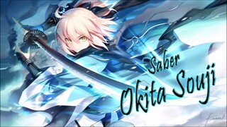 Okita Souji :Saber : โอกิตะ โซจิ [หัวหน้าหน่วยที่หนึ่งแห่งชินเซ็นกุมิ] Fate Series