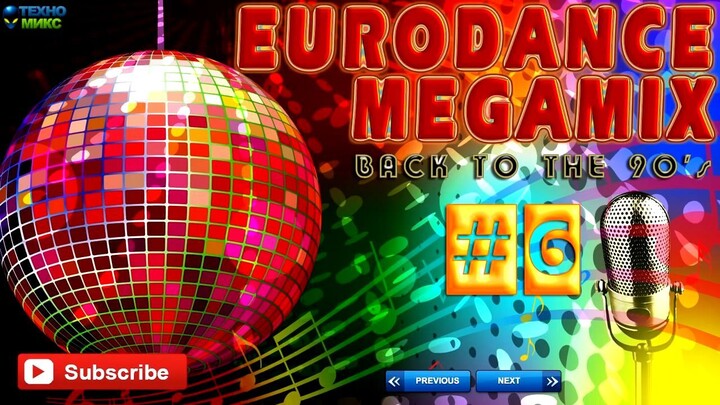 Eurodance Megamix - Back to the 90's #6 (1990-1999)