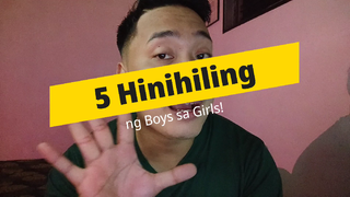 Hiling ng Boys sa Girls