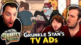 Gravity Falls Shorts GrunkleStan's TV Ads || Group Reaction
