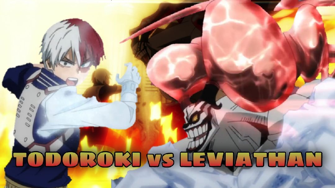 Todoroki vs. Leviathan  My Hero Academia: Missão Mundial de
