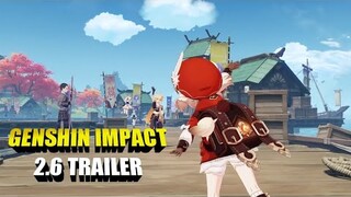 Genshin Impact 2.6 trailer is absolutely exciting