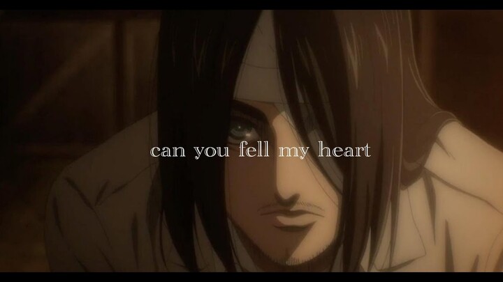 amv attack on titan (can you feel my heart)