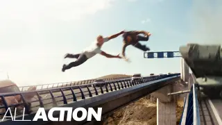Dom Toretto Defies Gravity (Dom Saves Letty) | Fast & Furious 6 | All Action