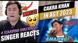 Cakra Khan in America's Got Talent | Auditions | AGT 2023 | SINGER REACTION