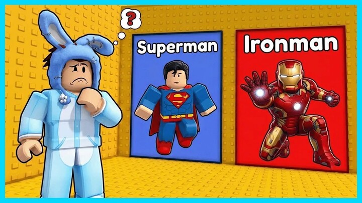 MIPAN & ZUZUZU Harus Pilih Jadi Super Hero Apa Di ROBLOX!
