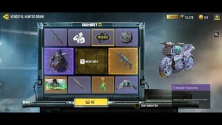 my first draw I didn't get much like legendary guns