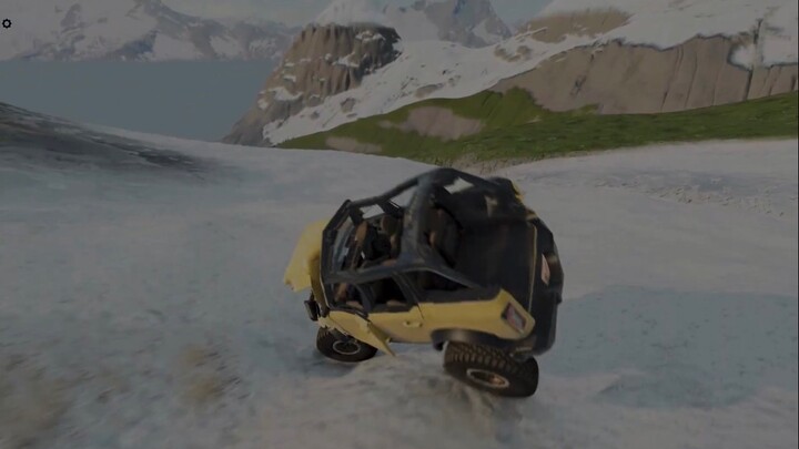 越野SUV 对比 轿车 – 福特 Bronco 对比 吉利 Emgrand（BeamNG - 超高画质)