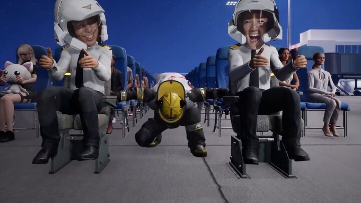 Flying Thunder God Firefighter!! Hokage-style air crash rescue! Am I too late, Fourth Hokage?