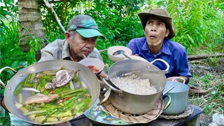 RA THĂM CHÒI ÔNG 6 THĂM VƯỜN RAU AO CÁ NGÀY NÀO BỮA CƠM CHIỀU MÙA DỊCH