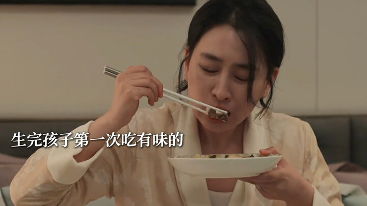 After giving birth, the new mom has been constantly urged by her mother-in-law to eat tonics and avo