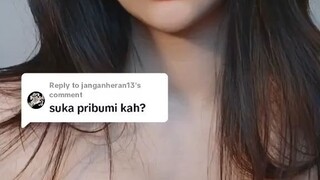 “suka pribumi kah?”