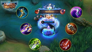 MANIAC!! GAMEPLAY HERO YIN SUPER INSTAN KILL - MOBILE LEGENDS BANG BANG