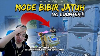 MODE BIBIR JATUH MODE GOD!! HABISIN SEMUA MUSUH SENDIRI SETEAM SAMPE PENGEN AFK SEMUA  | PUBG Mobile