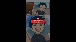 SAAT KAMU DIISENGIN SAMA CRUSH - ALUR CERITA ANIME KARAKAI JOUZU NO TAKAGI-SAN #Shorts