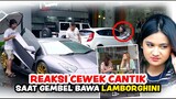 PERHATIKAN REAKSI CEWEK CANTIK INI! SAAT LIHAT GEMBEL BAWA LAMBORGHINI ft @agogoviolin