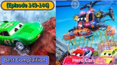 Hero Cars City (Season 6) (Episode 143-144) Complaition (10 Minutes)