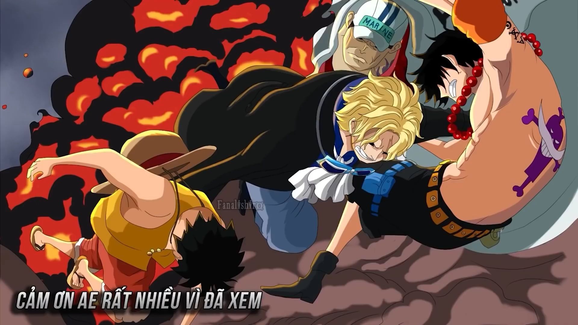 Top với hơn 69 về hình nền ace sabo luffy  cdgdbentreeduvn