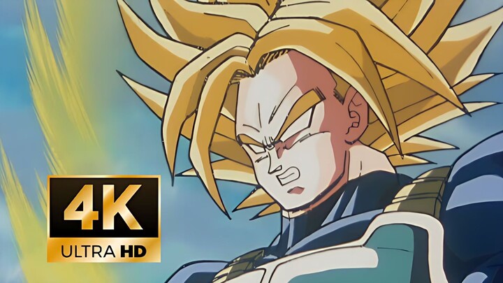 【4K原声】特兰克斯vs完全体沙鲁！