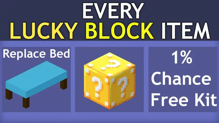 Every LUCKY BLOCK Item in Roblox Bedwars