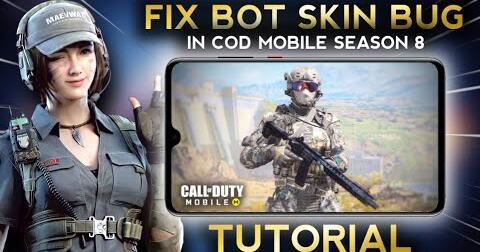 How To Fix Bot Skin Bug In Cod Mobile Codm Tutorial Bilibili