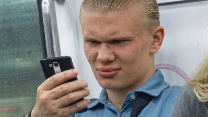 When Haaland found out he was a “scallion statue”