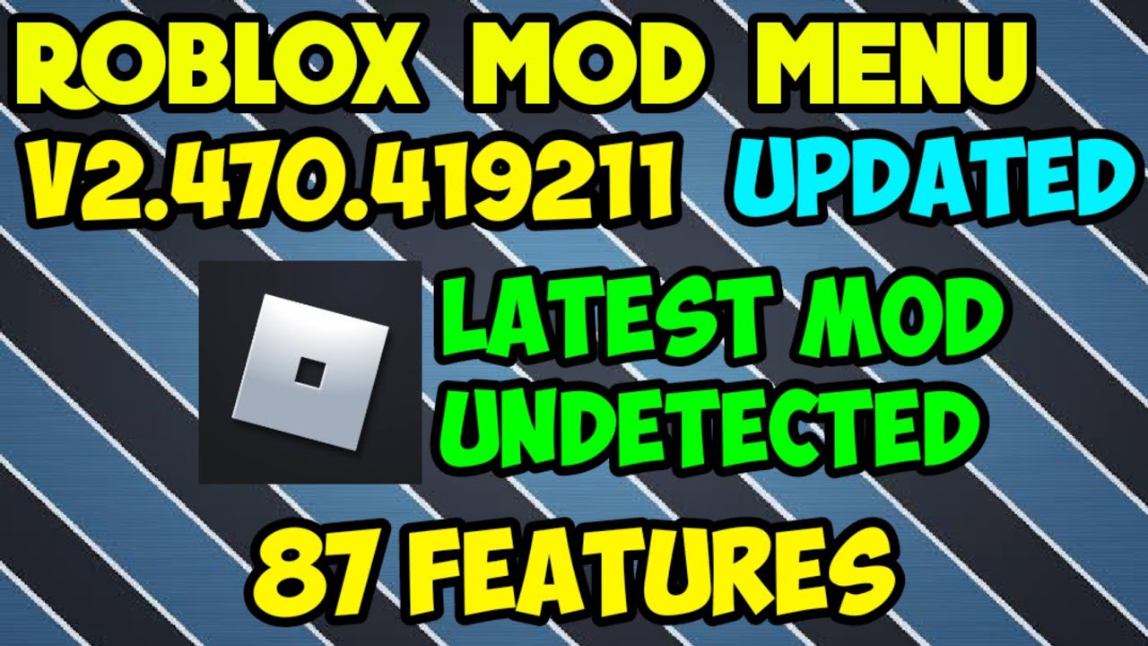 Roblox Mod Menu V2.499.381 With 86 Features LATEST APK 100% Working!! No  Banned! Easy To Use!!! - BiliBili