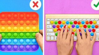 เคล็ดลับการแฮ็ก POP IT และไอเดีย DIY สุดอลังการ