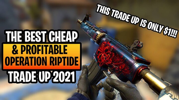 THE BEST CHEAP & PROFITABLE OPERATION RIPTIDE TRADE UP ($1 ONLY) | elsu