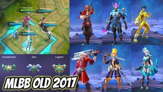 AKHIR NYA BISA MAIN MLBB OLD 2017 ! HERO JADUL DAN RANK JADUL SEMUA! BIKIN NOSTALGIA