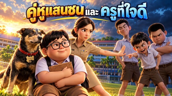 คู่หูแสนซน และ ครูที่ใจดี | เมื่อการถูกบลูลี่ไม่ใช่อุปสรรค | 3D อนิเมชั่น