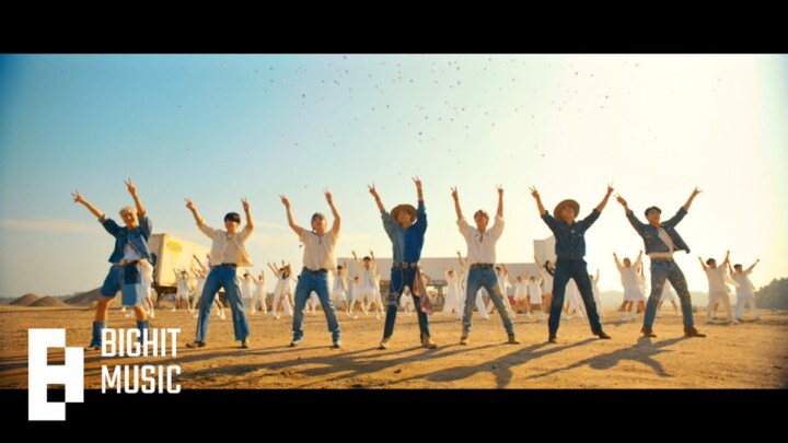 【4K中字】Ed Sheeran参与制作！防弹少年团BTS新单《Permission to Dance》官方MV首播！