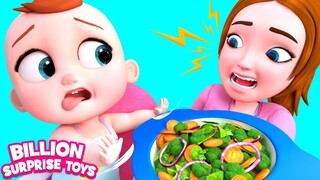 Pelajari kebiasaan makan yang sehat dengan Mommy dan Baby Johny.