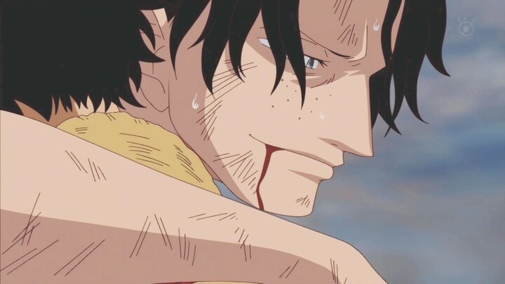 Luffy and ace😭