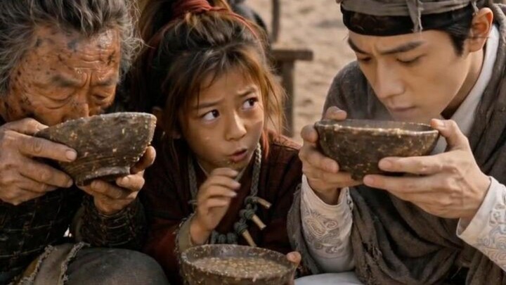 How hard is it for the Jinyiwei to play poor? Even sipping a bowl of sour gruel by the roadside make