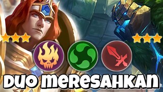 COMBO SUPER NGESELIN!! GROCK ELEMENTALIST X TIGREAL ELEMENTALIST!! MAGIC CHESS MOBILE LEGENDS