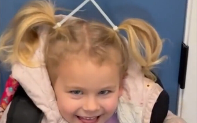 Tóc tết của bố giữ được cả ngày