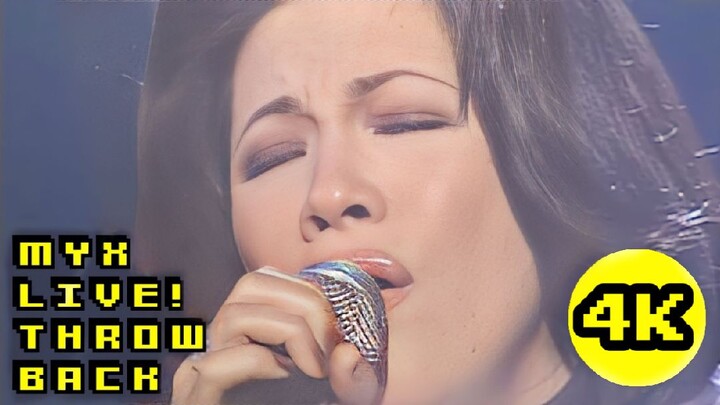 Regine Velasquez - Come On In Out of the Rain (MYX! Live) Performance Remastered in 4K (AI Upscaled)