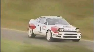 Toyota celica Group A footage