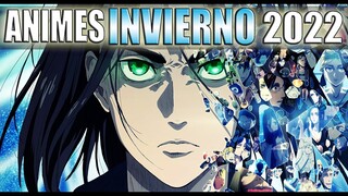 ESTRENOS ANIME INVIERNO 2022