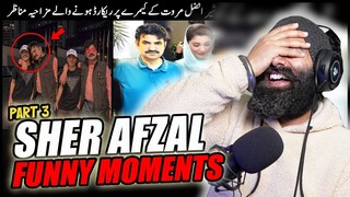 15 Funny Moments Of Sher Afzal Marwat ( Part 3 ) | Indian Reaction | PunjabiReel TV