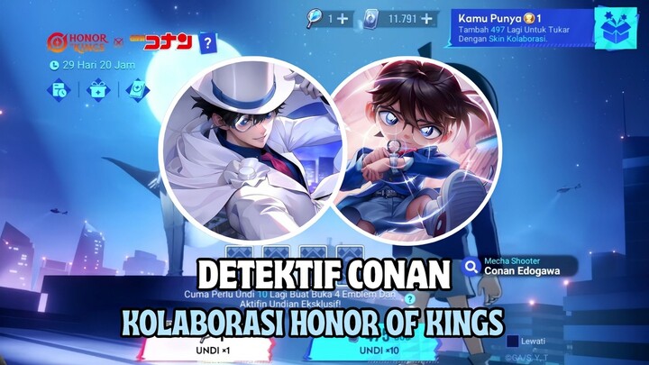 Review Kolaborasi Detektif Conan dan Honor of Kings! 🕵 Asli keren ‼️