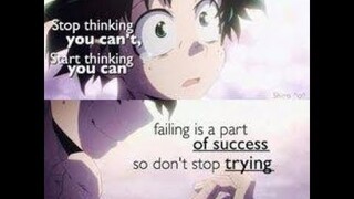 Top Anime Quotes You will feel motivated after watching