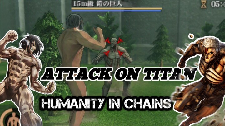 🔴ATTACK ON TITAN HUMANITY IN CHAINS 3DS : Citra Emulator