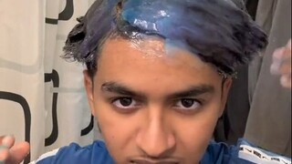 The first time I saw someone using a whole bottle of hairspray, I thought they were playing with pla